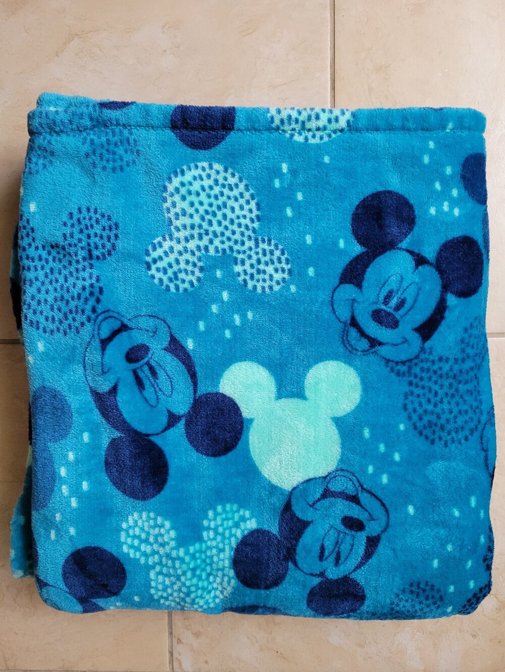 The Big One Disney Mickey Mouse Plush Throw Blanket